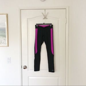 Fleece lined workout leggings